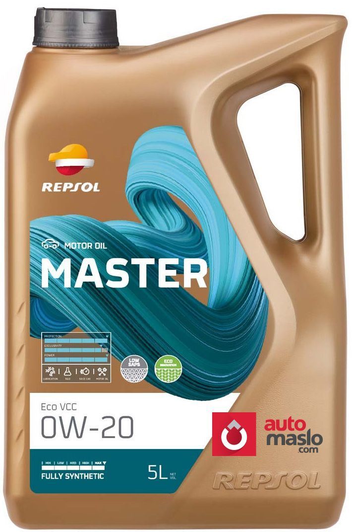 REPSOL MASTER ECO VCC 0W20 5L