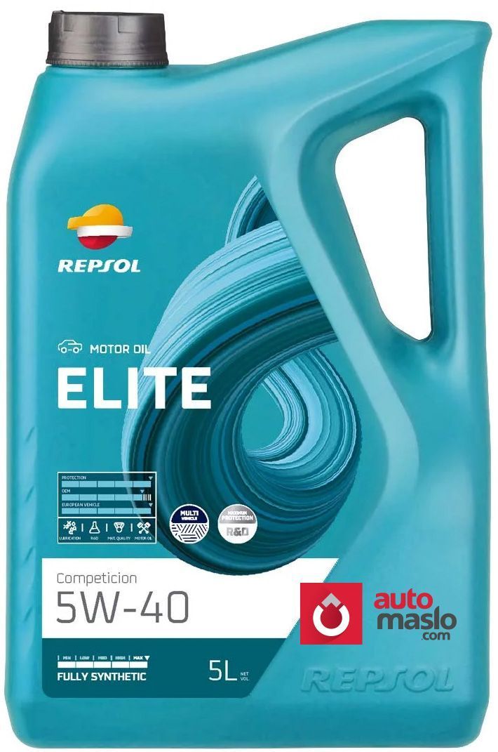 REPSOL ELITE COMPETICION 5W40 5L