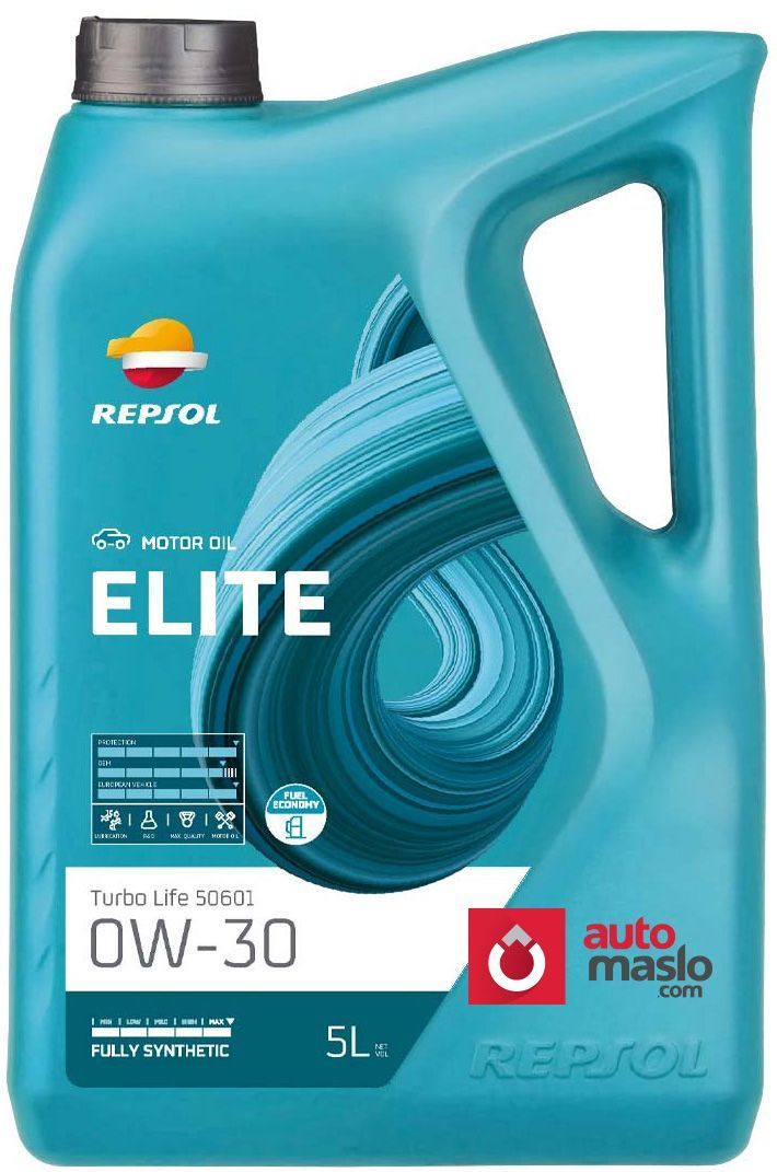 REPSOL ELITE TURBO LIFE 50601 0W30 5L
