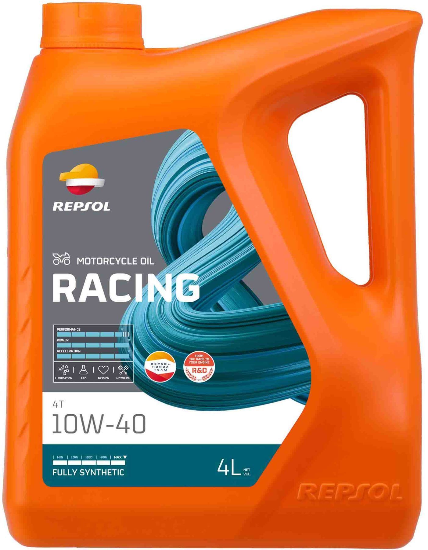 REPSOL MOTO RACING 4T 10W40 4L