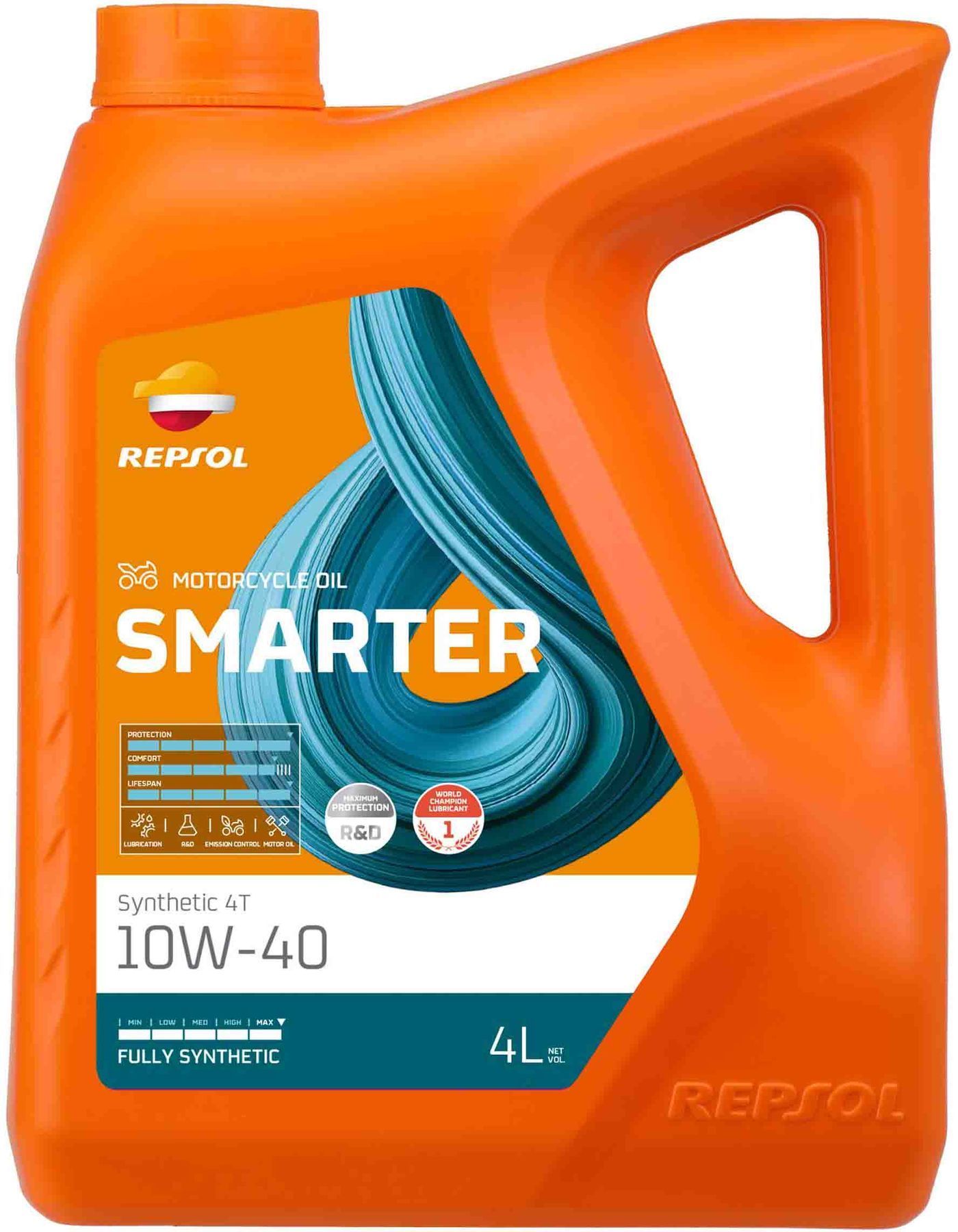 REPSOL SMARTER SYNTHETIC 4T 10W40 4L