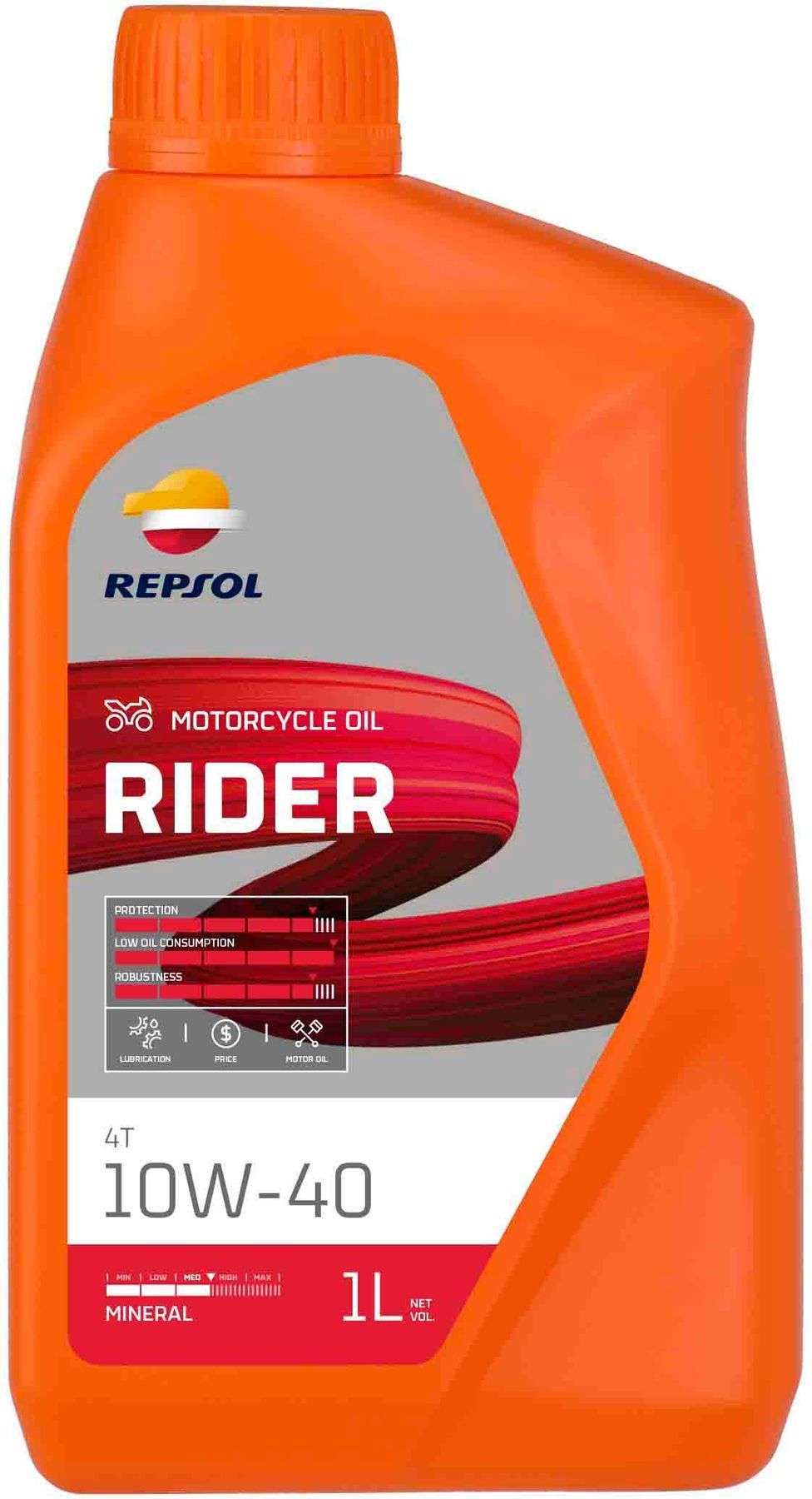 REPSOL MOTO RIDER 4T 10W40 1L