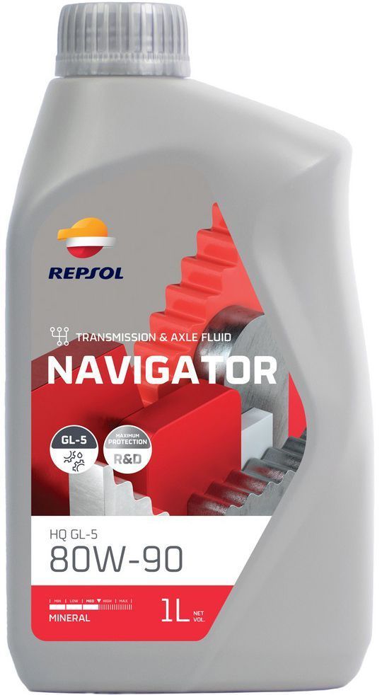 REPSOL NAVIGATOR HQ GL-5 80W-90 transmisijas eļļa 1L