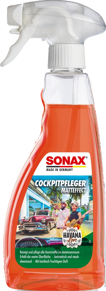 SONAX Cockpit Spray matt effect Havana Love, 500 ml
