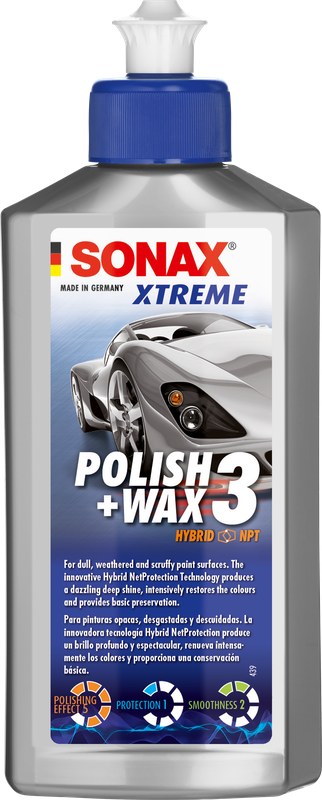 SONAX XTREME Polish+Wax 3 Hybrid NPT, 250 ml
