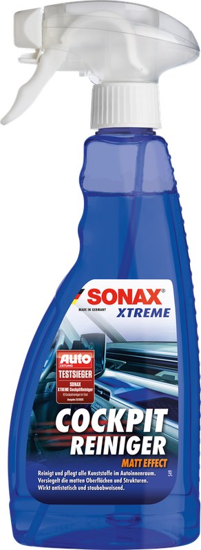 SONAX XTREME Cockpit Cleaner matt finish, 500 ml