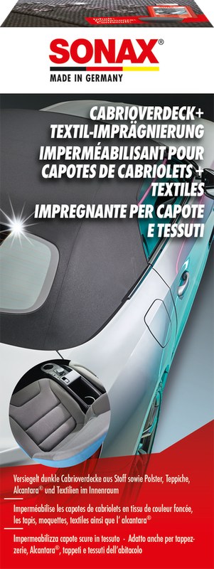 SONAX Soft Top+Fabric Water Proof Impregnation, 250 ml