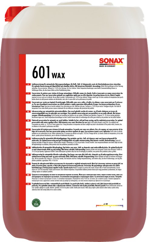 SONAX Wax, 25 l