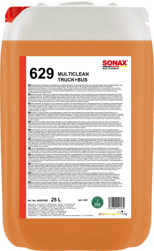 SONAX MultiClean Truck+Bus, 25 l