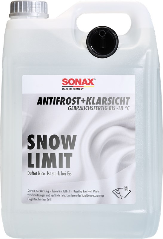SONAX AntiFreeze+ClearView -18 °C Snow Limit, 5L