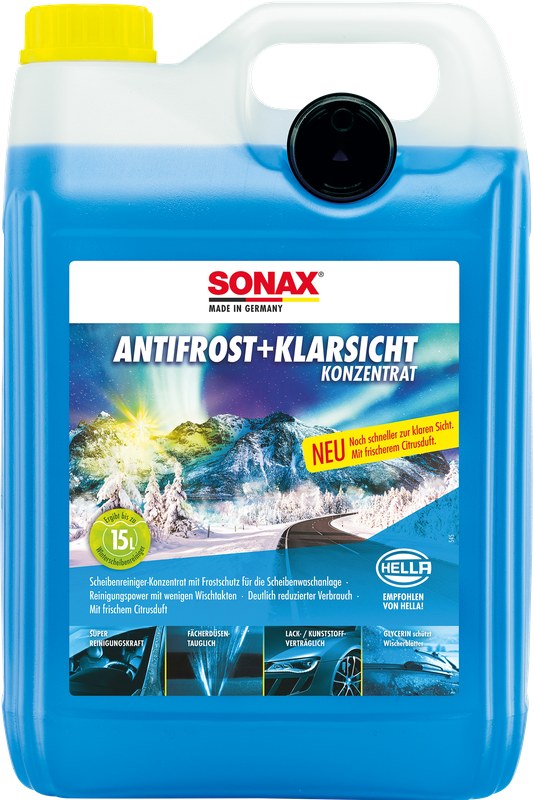 SONAX AntiFreeze + ClearView Concentrate , 1L
