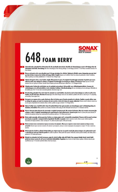 SONAX Foam Berry, 25 l
