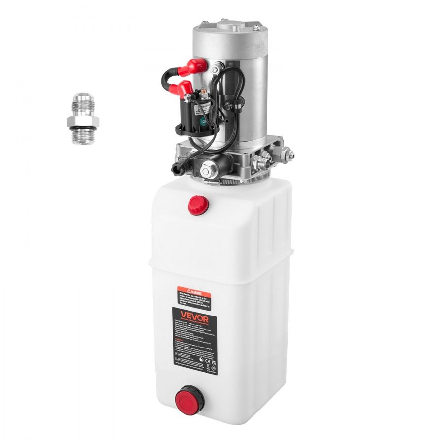 VEVOR High Pressure Hydraulic Power Unit – 3200 PSI, 6 Qt