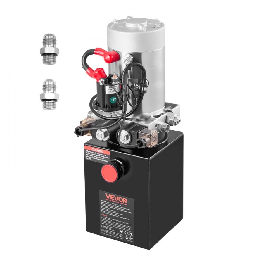 VEVOR Double Acting Hydraulic Power Unit – 3200 PSI, 12V