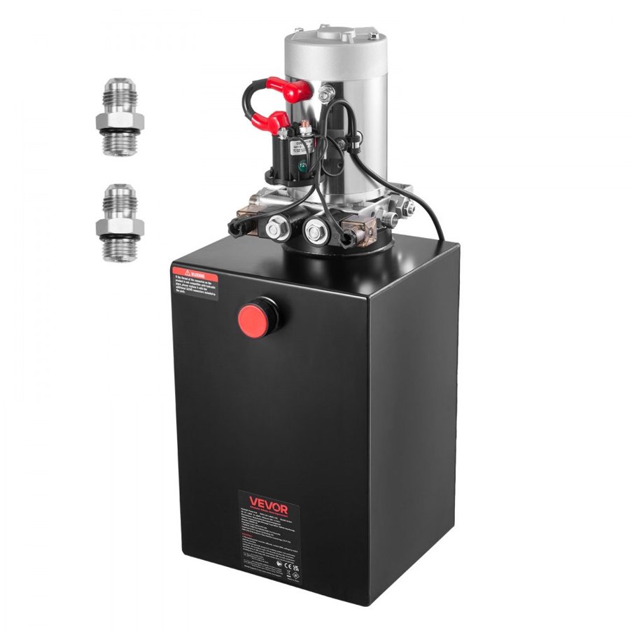 VEVOR Dump Trailer Hydraulic Pump – 20 Qt, 3200 PSI