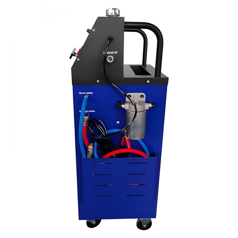 VEVOR DC 12V Auto Transmission Fluid Flush Exchange Machine, Flushing Device Gear Liquid Exchanger 0-60PSI, Oil Exchange Flush Cleaning Gearbox Oil Changer for Gasoline Diesel