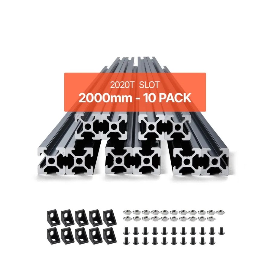 VEVOR 2020 Extruded Aluminum – 10PCS, 78.7 Inch, 3D, 6063 T5