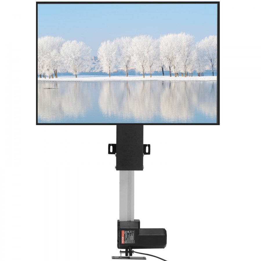VEVOR Motorized TV Lift Stroke Length 50.8 cm Motorized TV Mount Fit for 71.1–81.3 cm TV Lift with Remote Control Height Adjustable Load Capacity 59.9 kg Wireless Remote Control