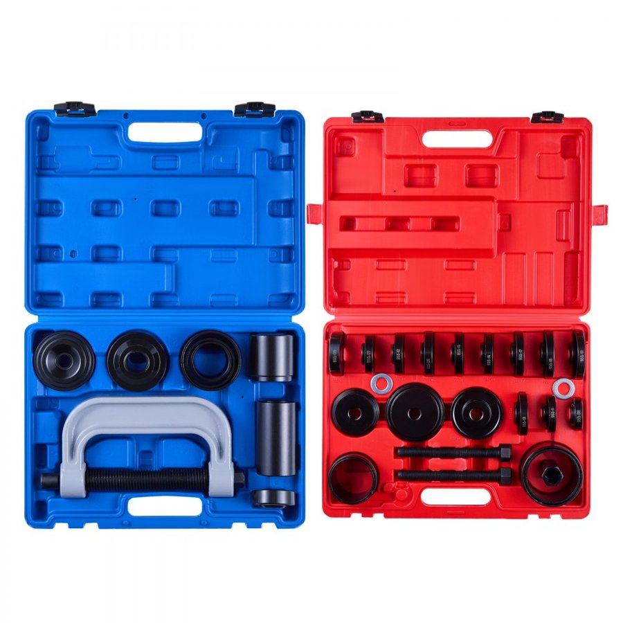 VEVOR Wheel Bearing Press Kit – 10+24 Pcs, 2-in-1, C-Frame