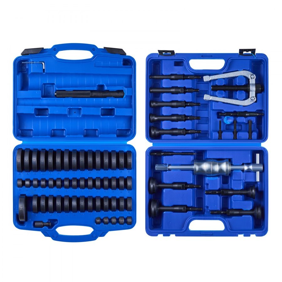 VEVOR Bearing Press Kit –  52+16 Pc, 2 in 1 Tool, 49 Bushing