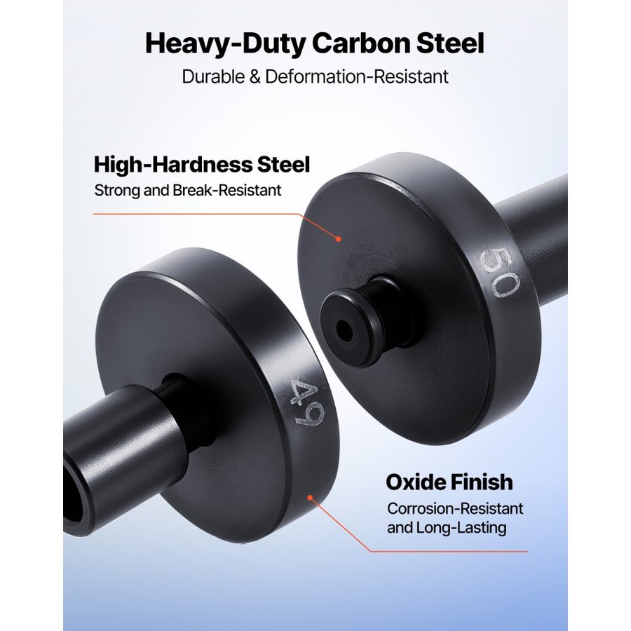 VEVOR Bearing Press Kit –  52+16 Pc, 2 in 1 Tool, 49 Bushing