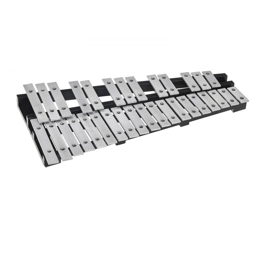 VEVOR 32 Note Glockenspiel Xylophone Bell Kit, Percussion Instrument with Mallets, Drum Sticks and Carrying Bag, Professional Glockenspiel Xylophone Percussion Instrument Set for Adults & Students