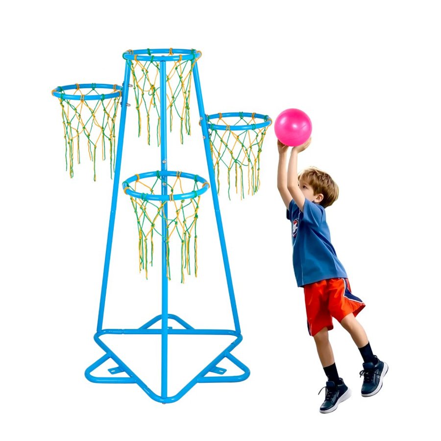VEVOR Basketball Hoops for Kids – 4 Adjustable Hoops