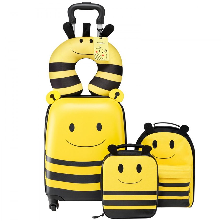 VEVOR Kids Luggage Set with Backpack – 5-Piece 18-Inch Set