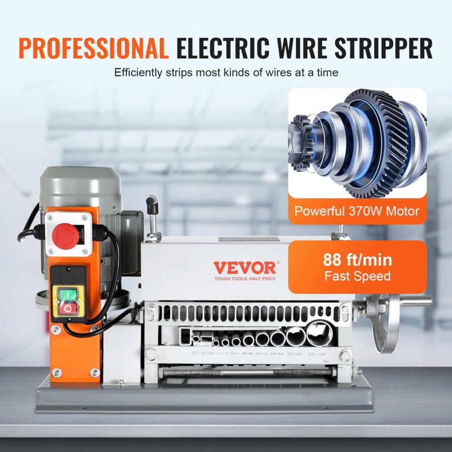 VEVOR Automatic Wire Stripping Machine for Scrap Copper – AC