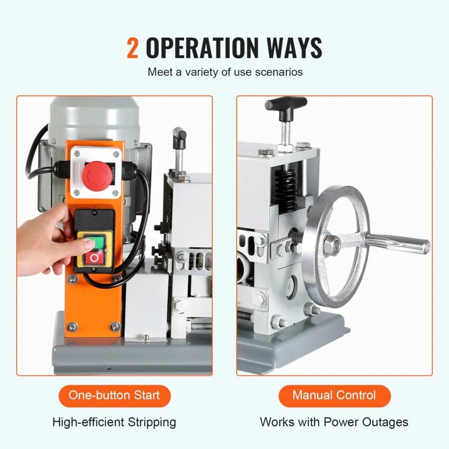 VEVOR Automatic Wire Stripping Machine for Scrap Copper – AC