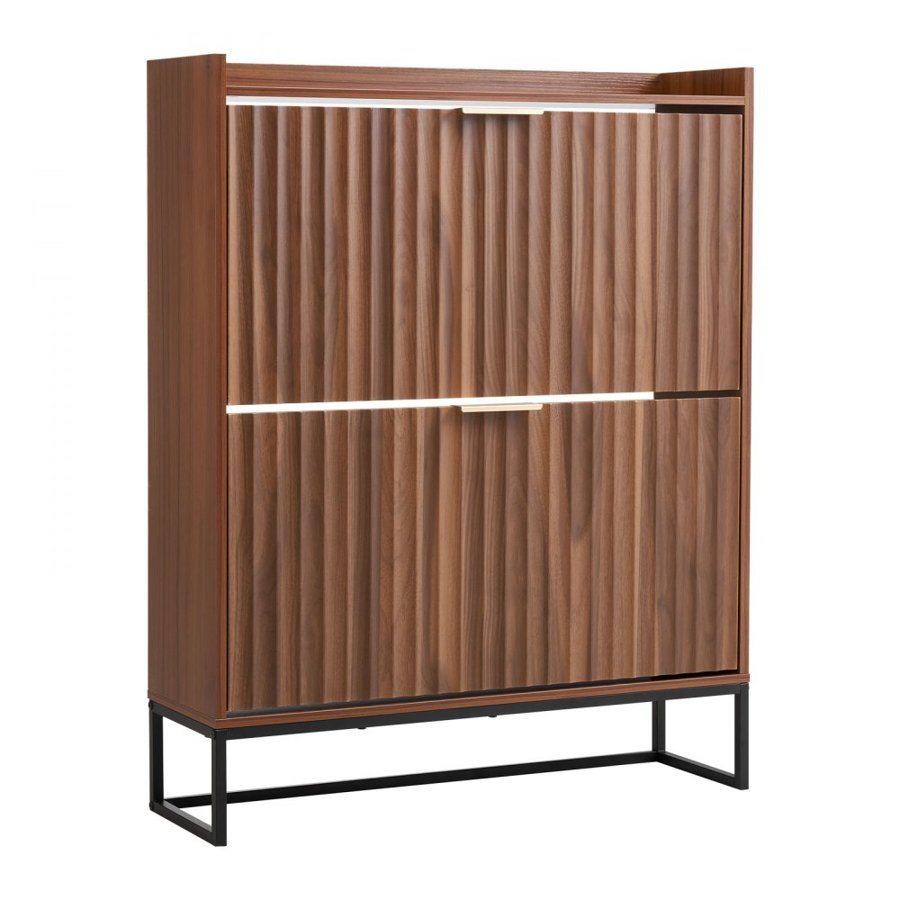 VEVOR Shoe Cabinet with 2 Flip Drawers – 31.5×9.45×39.37 In