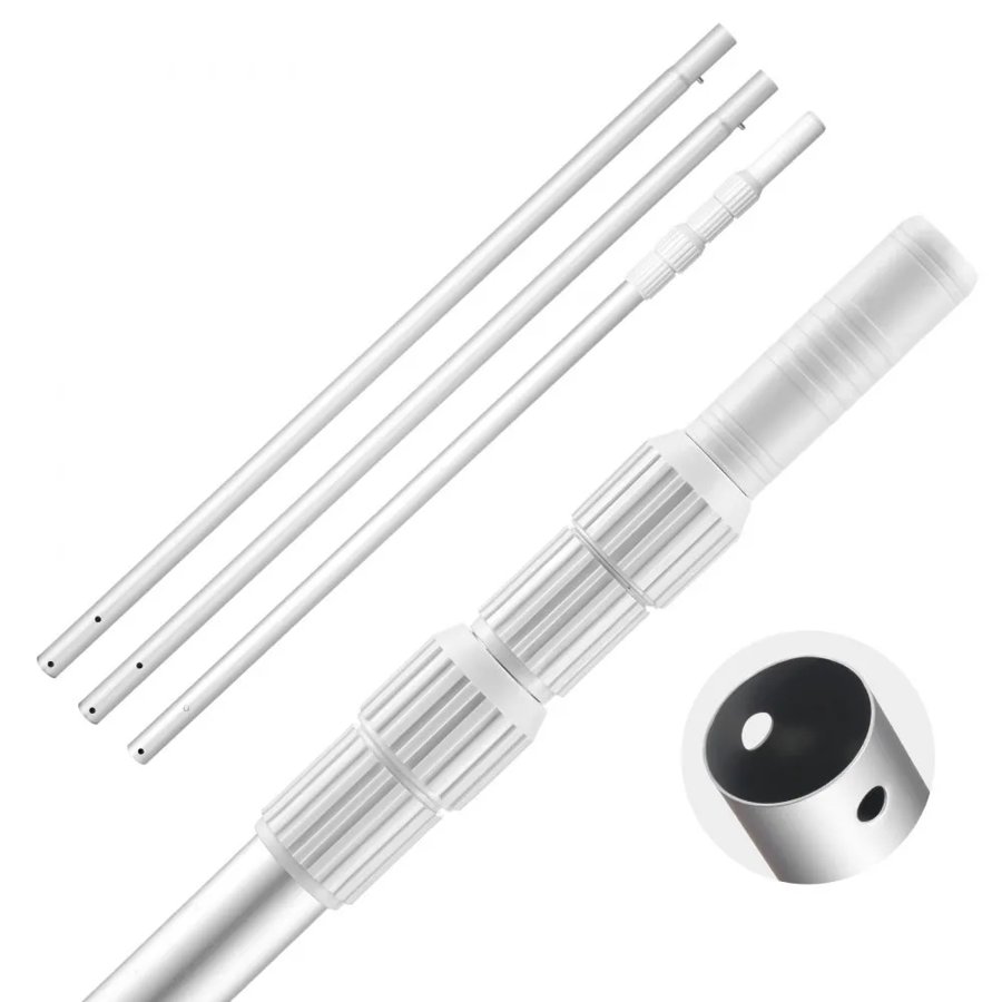 VEVOR Pool Cleaning Stick – 3.4-15 Ft Telescopic Pole