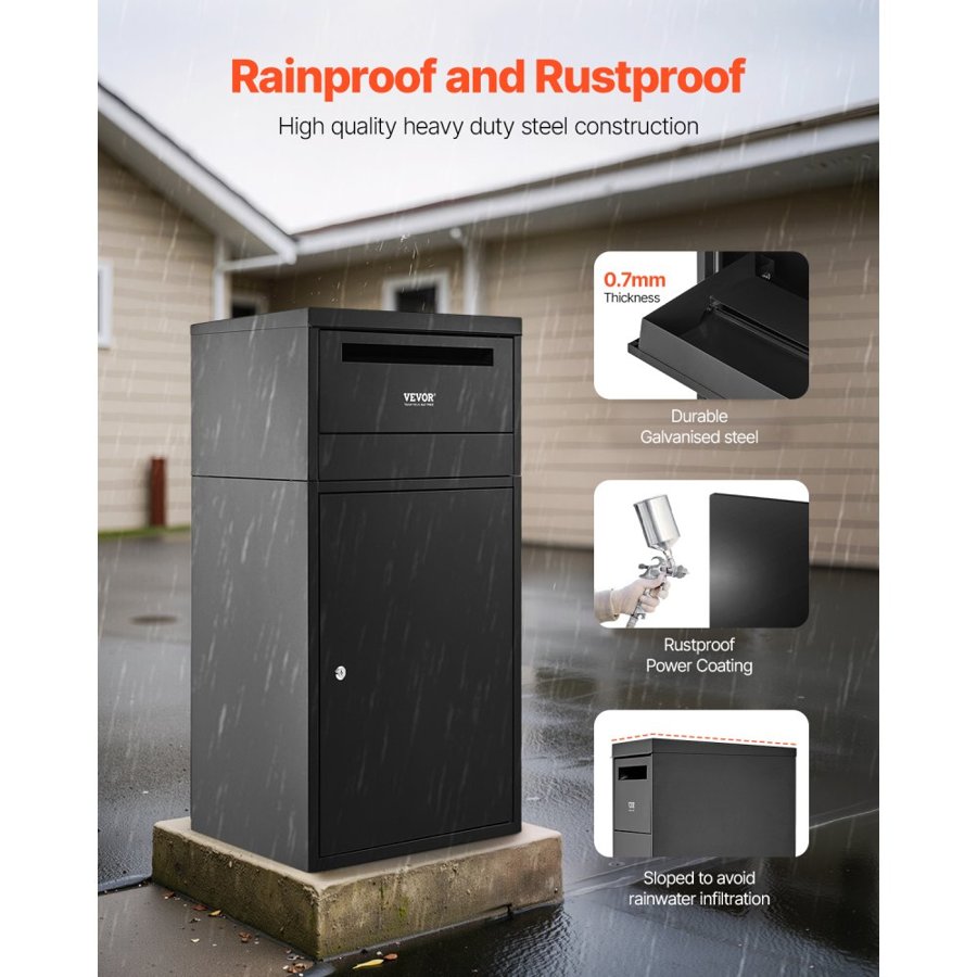VEVOR Package Delivery Boxes for Outside – 35.8 Inch