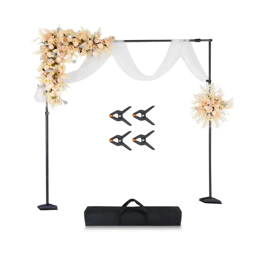 VEVOR Backdrop Stand for Photos – 8.5 x 10 ft, 7 Crossbars