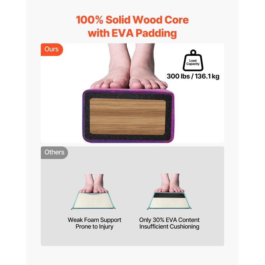 VEVOR 8FT Folding Balance Beam for Kids, 136.1KG Stable Support Gymnastics Floor Beam with Non-Slip Mat, Wood-Core Gymnastics Training Equipment with Anti-Slip Bottom & Carry Bag for Home Gym, Galaxy