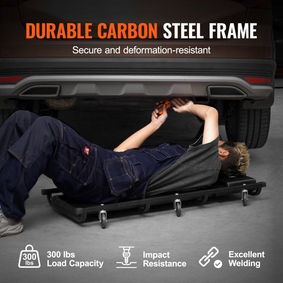 VEVOR Mechanic Under Car Cart – 40-Inch, 300 lbs Creeper
