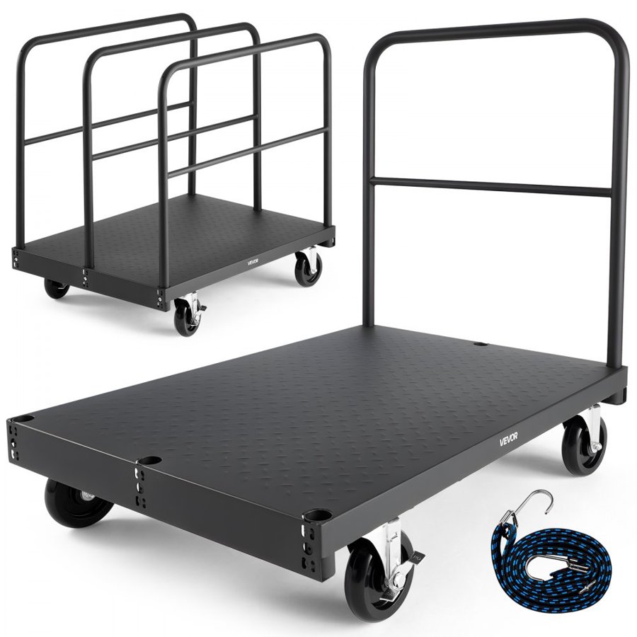 VEVOR Panel Truck Cart – 1800 LBS, 2 in 1, 36 x 24 Inch