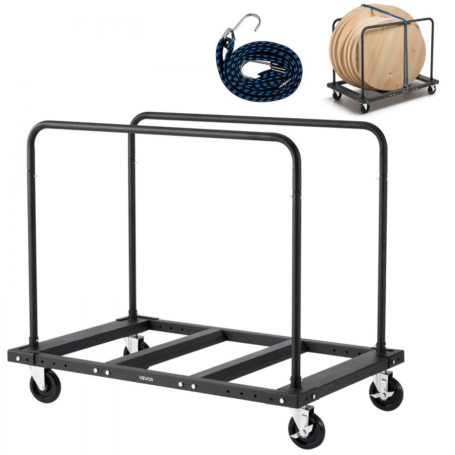 VEVOR Drywall Dolly – 1800 lbs Load, 45.4 x 29.4 x 39.1 Inch
