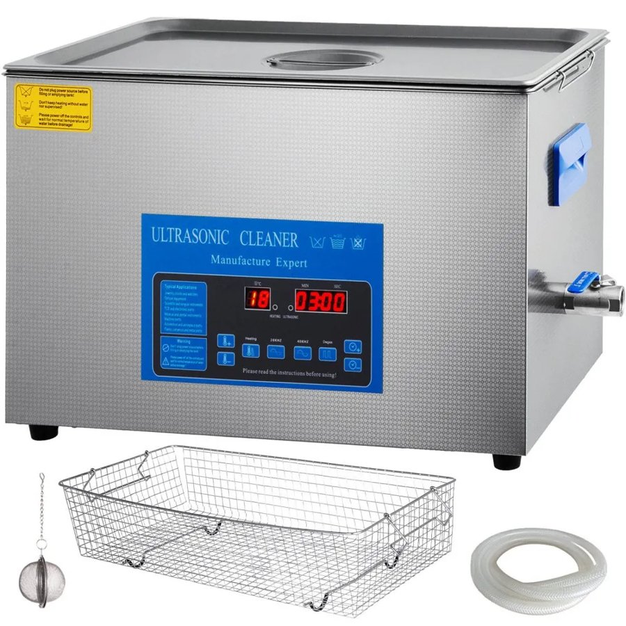 VEVOR Jewelry Ultrasonic Cleaning Machine – 21.5L, 40kHz