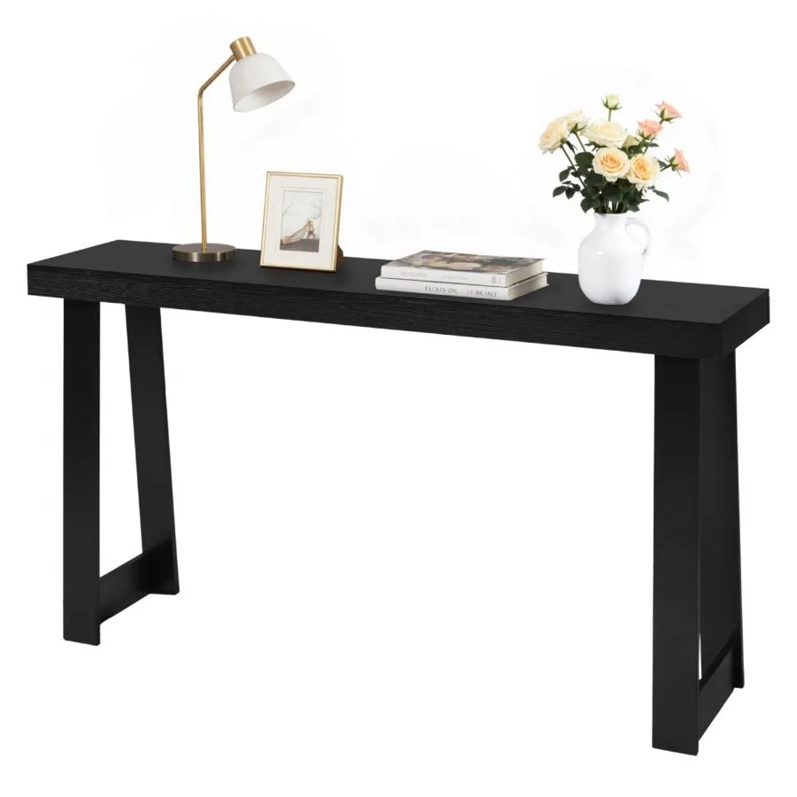 VEVOR 56 Inch Console Table – 110lbs capacity, Dual-Tier