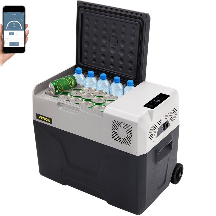 VEVOR Car Refrigerator Cooler – 30L, 12/24V DC, -4°F