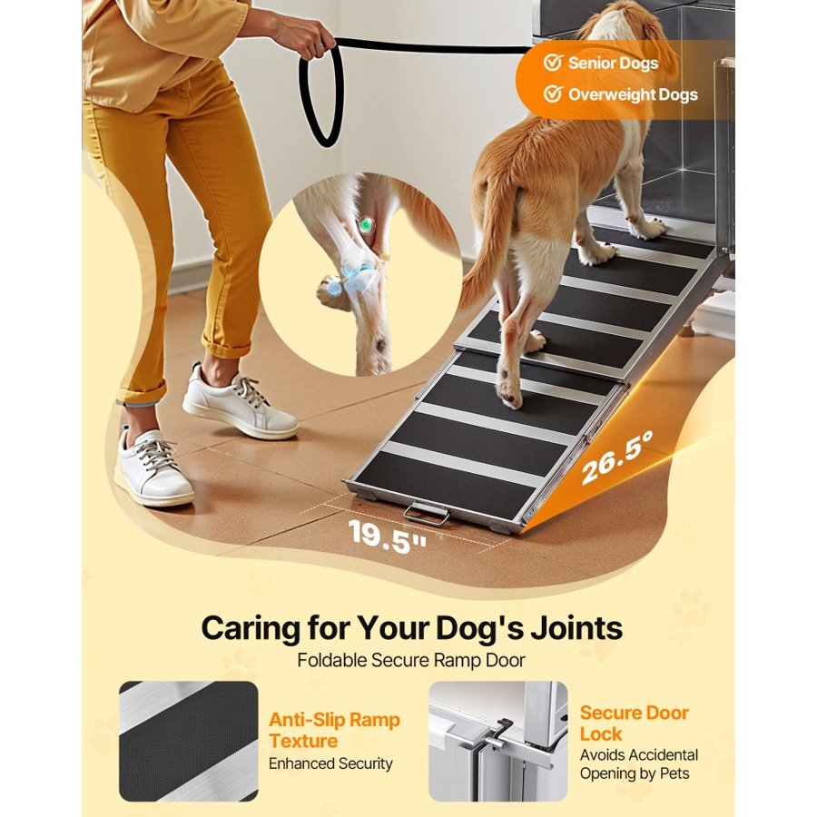 VEVOR Dog Wash Station Stainless Steel – 50 Inch, 24 LBS