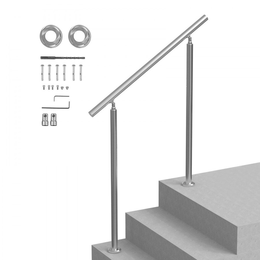 VEVOR Handrails for Porch Steps – 39.4 inches, 220 lbs
