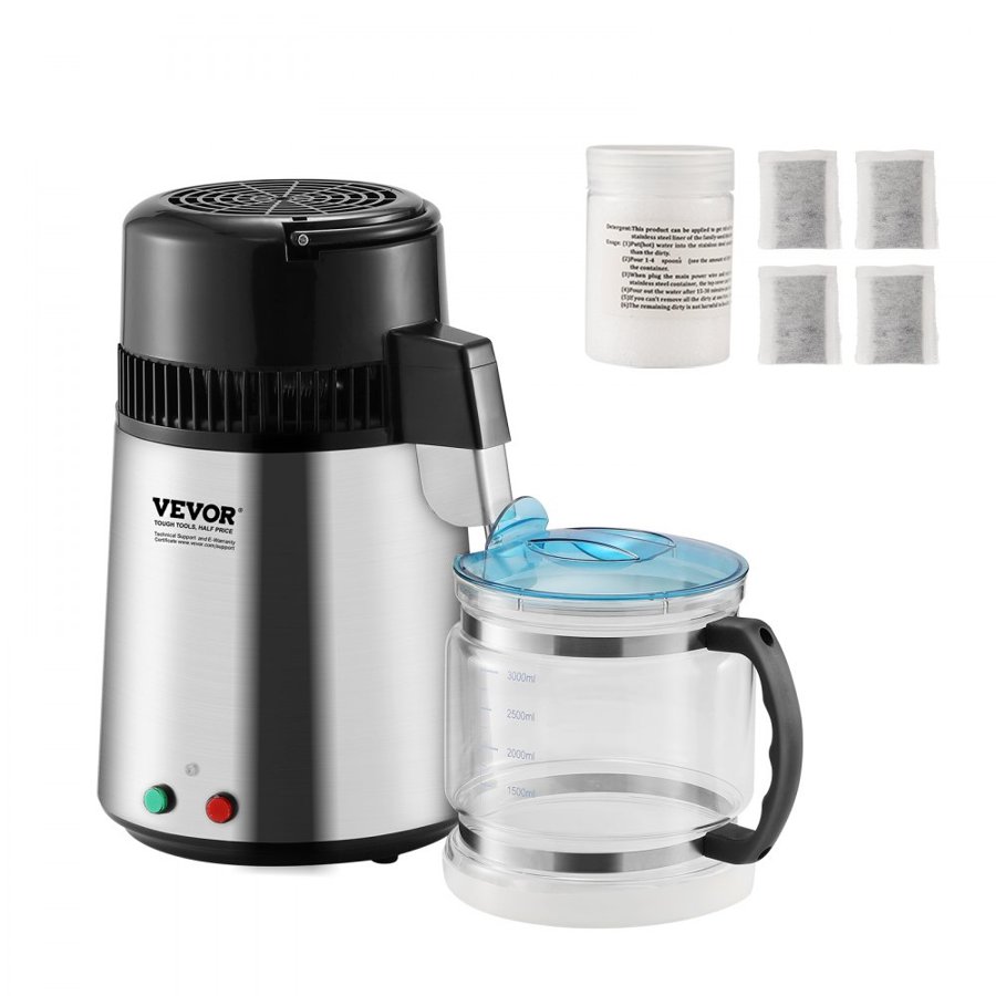 VEVOR Countertop Water Distiller – 4L Water Purifier Unit