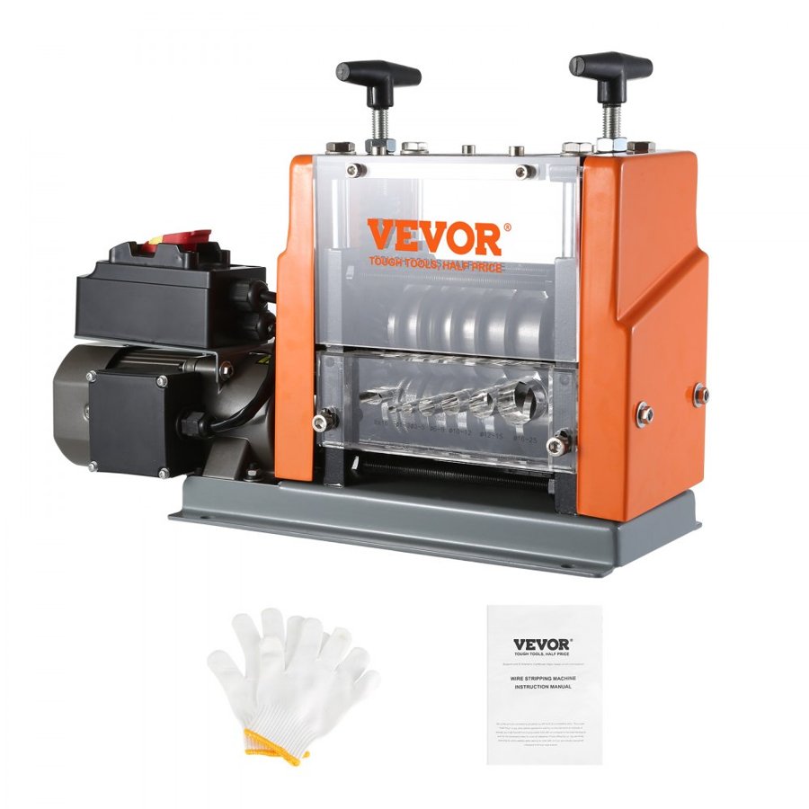 VEVOR Automatic Wire Stripping Machine – 60W, 1.5–25mm