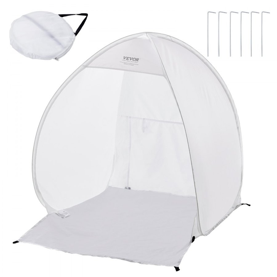 VEVOR Spray Paint Shelter Portable Spray Paint Tent Booth 101.6x88.9x101.6 cm Pop Up