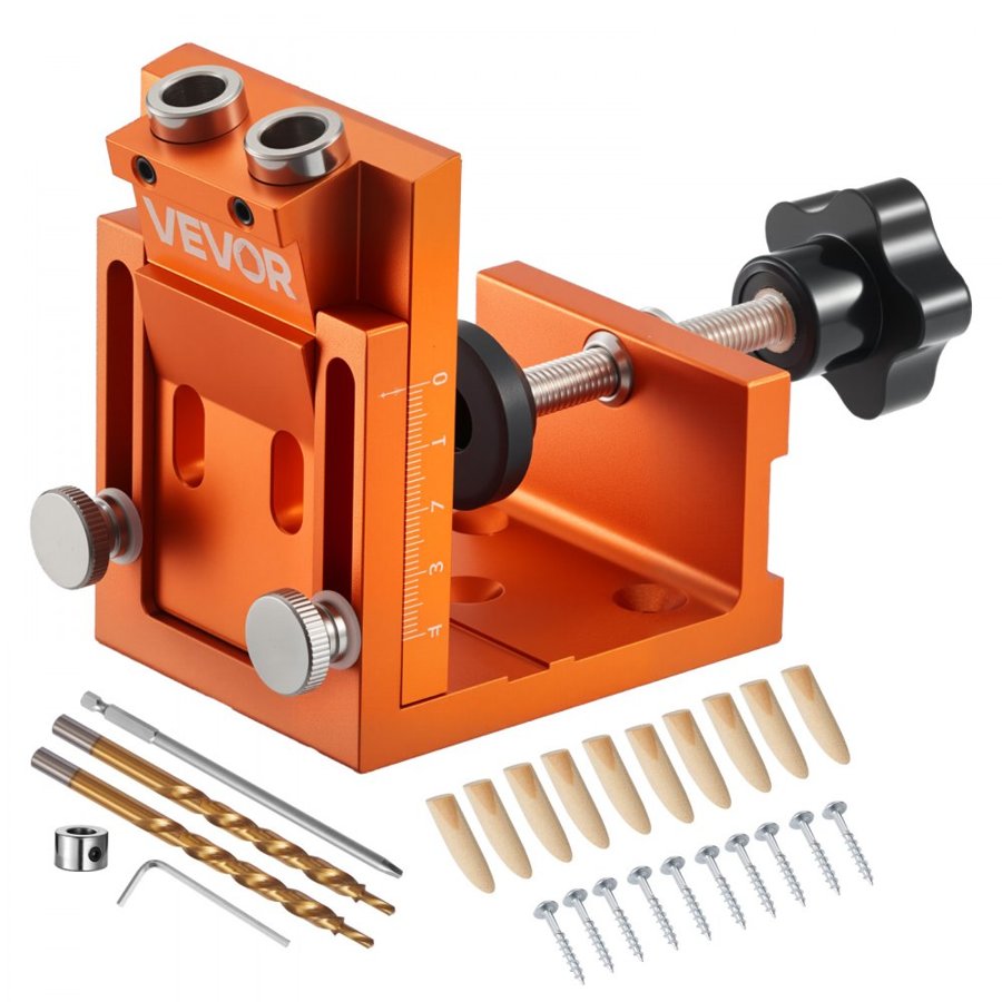 VEVOR Angle Jig For Drill – 0.47–1.89 In, Adjustable Kit