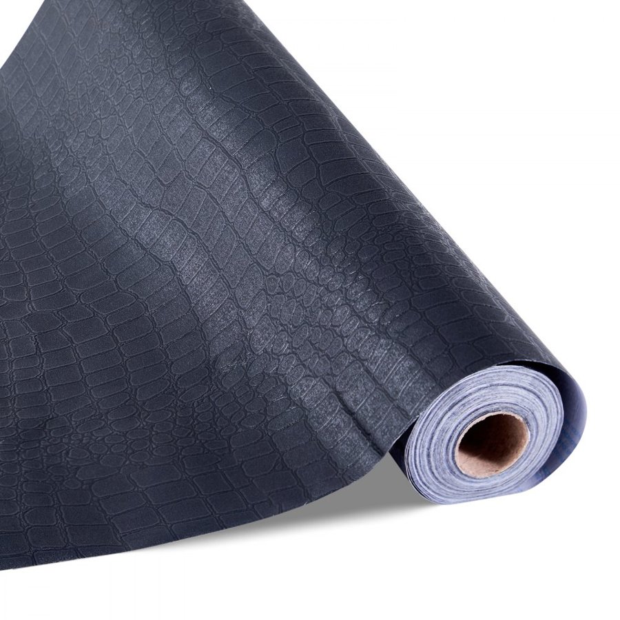 VEVOR Black Peel and Stick Wallpaper – 15.7"×393.7", PVC