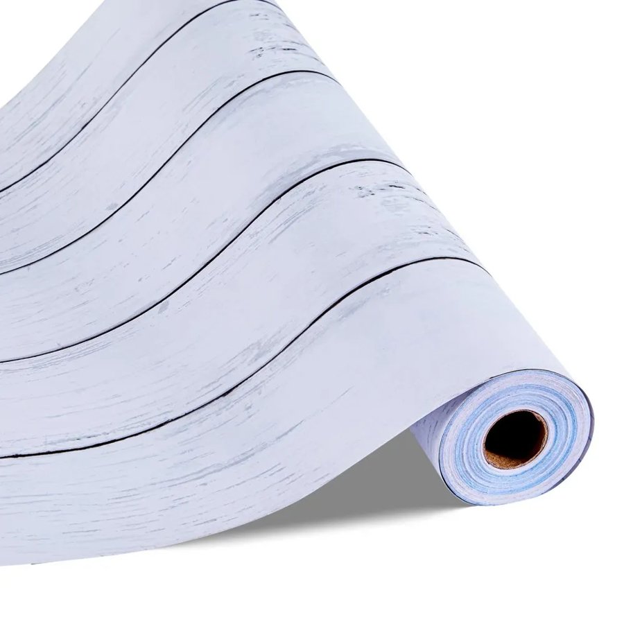 VEVOR White Textured Self Adhesive Wallpaper – 49.21 FT