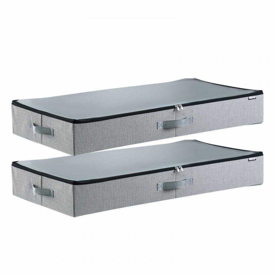VEVOR Blanket Storage Under Bed – 33.5 x 16.9 x 4.7 Inch